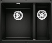 Мойка Бланко ROTAN 340/160-U Silgranit черный фото в Новосибирске Мойка Blanco ROTAN 340/160-U Silgranit черный фото в Новосибирске