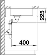 Мойка BLANCO SOLIS 180-U нержавеющая сталь фото 4 в Новосибирске Мойка BLANCO SOLIS 180-U нержавеющая сталь фото 4 в Новосибирске