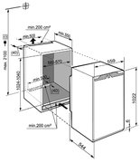 Встраиваемый холодильник Liebherr IK 1950 Premium фото 3 в Новосибирске