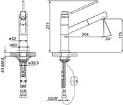 Смеситель Smeg MD3 фото 3 в Новосибирске