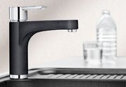 Смеситель Бланко Pylos chrome/Silgranit шампань фото 3 в Новосибирске Смеситель Blanco Pylos chrome/Silgranit шампань фото 3 в Новосибирске