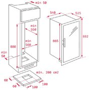 Винный шкаф Teka RVI 35 BLACK-SS фото 2 в Новосибирске