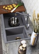 Мойка Омойкири TEDORI 86-2-LB-ES фото 2 в Новосибирске Мойка Omoikiri TEDORI 86-2-LB-ES фото 2 в Новосибирске