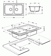 Мойка Smeg LS201AV фото 2 в Новосибирске