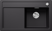 Мойка BLANCO ZENAR 45 S Silgranit черный, клапан-автомат фото в Новосибирске