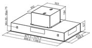 Встраиваемая вытяжка Faber HEAVEN 2.0 X 90 фото 3 в Новосибирске