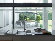 Смеситель Franke Eos Neo Pull Down черный матовый фото 3 в Новосибирске