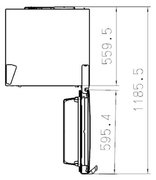 Холодильник Korting KNFC 61887 W фото 4 в Новосибирске