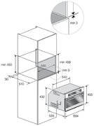 Духовой шкаф Fulgor Milano FCSO 4511 TM WH фото 4 в Новосибирске