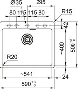 Мойка Franke MRG 610-54 FTL белый фото 2 в Новосибирске