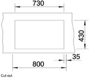 Мойка BLANCO CLARON 700-IF нержавеющая сталь Durinox фото 4 в Новосибирске Мойка BLANCO CLARON 700-IF нержавеющая сталь Durinox фото 4 в Новосибирске
