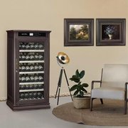 Винный шкаф Meyvel MV69-WD1-C (Dark Chocolate) фото 2 в Новосибирске