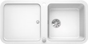 Мойка Blanco YOVA XL 6S SILGRANIT клапан-автомат InFino® белый фото в Новосибирске