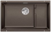 Мойка Бланко SUBLINE 700-U Level SILGRANIT отводная арматура InFino® кофе фото в Новосибирске Мойка Blanco SUBLINE 700-U Level SILGRANIT отводная арматура InFino® кофе фото в Новосибирске