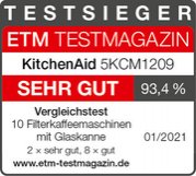 Кофеварка KitchenAid 5KCM1209EDG фото 4 в Новосибирске