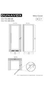 Винный шкаф Dunavox DX-119.386DB фото 2 в Новосибирске