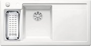 Мойка Бланко AXON II 6 S (чаша слева) керамика клапан-автомат InFino® матовый белый фото в Новосибирске Мойка Blanco AXON II 6 S (чаша слева) керамика клапан-автомат InFino® матовый белый фото в Новосибирске