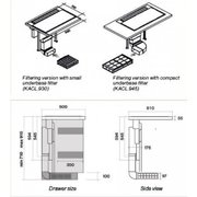 Варочная панель с вытяжкой FALMEC INDUCTION HOB INOX (880) фото 4 в Новосибирске