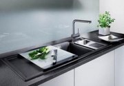 Мойка Бланко Axia 6 S-F темная скала фото 2 в Новосибирске Мойка Blanco Axia 6 S-F темная скала фото 2 в Новосибирске