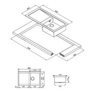 Мойка Смег LQR861-2 фото 3 в Новосибирске Мойка Smeg LQR861-2 фото 3 в Новосибирске