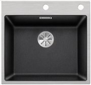 Мойка Бланко SUBLINE 500-IF/A клапан-автомат InFino® антрацит фото в Новосибирске Мойка Blanco SUBLINE 500-IF/A клапан-автомат InFino® антрацит фото в Новосибирске