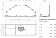 Встраиваемая вытяжка Pando GTI/510 NEGRO V.1050 ECO SEC PLUS фото 3 в Новосибирске