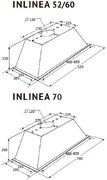 Встраиваемая вытяжка Kuppersberg INLINEA 70 BX фото 4 в Новосибирске