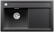Мойка Бланко ZENAR 45 S-F SILGRANIT чаша слева, доска стекло клапан-автомат InFino® антрацит фото в Новосибирске Мойка Blanco ZENAR 45 S-F SILGRANIT чаша слева, доска стекло клапан-автомат InFino® антрацит фото в Новосибирске