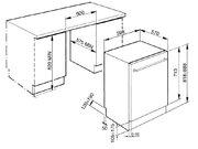 Посудомоечная машина Smeg STX13OL1 фото 3 в Новосибирске