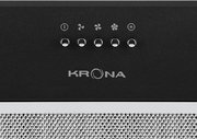 Вытяжка Krona AMBRA 600 black PB фото 3 в Новосибирске