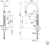 Смеситель Smeg MID6DKX фото 4 в Новосибирске