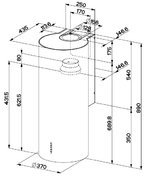 Вытяжка Faber Cylindra EG8 X A37 ELN фото 3 в Новосибирске