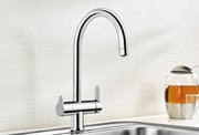 Смеситель Бланко TRIMA Хром + фильтр для воды BWT-БАРЬЕР EXPERT STANDARD хром фото 2 в Новосибирске Смеситель Blanco TRIMA Хром + фильтр для воды BWT-БАРЬЕР EXPERT STANDARD хром фото 2 в Новосибирске