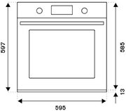 Духовой шкаф Bertazzoni F457MODMWTC фото 4 в Новосибирске