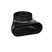 Угловой соединительный элемент (переходник) для плоского и круглого каналов BORA EFR90/1 фото в Новосибирске