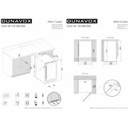 Винный шкаф Dunavox DAU-46.145DSS фото 4 в Новосибирске