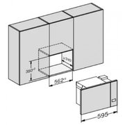 Встраиваемая микроволновая печь Miele M2230SC OBSW фото 4 в Новосибирске