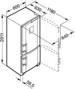 Холодильник Liebherr CBNPes 3956 Premium NoFrost фото 3 в Новосибирске