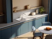 Мойка Омойкири SUMI 78A-LB WH фото 4 в Новосибирске Мойка Omoikiri SUMI 78A-LB WH фото 4 в Новосибирске