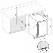 Винный шкаф Dunavox DAU-52.146W фото 4 в Новосибирске