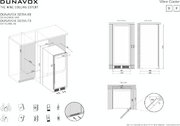 Винный шкаф Dunavox DX-70.258C фото 4 в Новосибирске