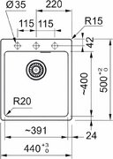 Мойка Франке MRG 610-39 FTL черный матовый фото 3 в Новосибирске Мойка Franke MRG 610-39 FTL черный матовый фото 3 в Новосибирске