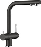 Смеситель Бланко FONTAS-S II 526235 Silgranit черный фото в Новосибирске Смеситель Blanco FONTAS-S II 526235 Silgranit черный фото в Новосибирске