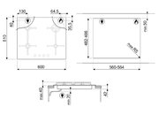 Варочная панель Smeg PV164S2 фото 3 в Новосибирске