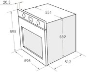 Духовой шкаф Maunfeld EOEH.5811B фото 2 в Новосибирске
