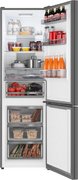 Отдельностоящий холодильник с инвертором Weissgauff WRK 2000 Total NoFrost Inverter Bru Steel Glass фото 3 в Новосибирске
