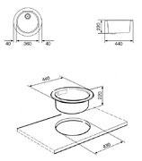 Мойка Smeg LS50RA фото 2 в Новосибирске