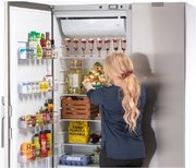 Холодильник с морозильной камерой Festivo 120 CFM 120CFM531 (серый/нержавеющая сталь) фото 3 в Новосибирске