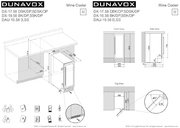 Винный шкаф Dunavox DAU-19.58W фото 4 в Новосибирске