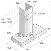 Вытяжка Asko CW4930G фото 3 в Новосибирске